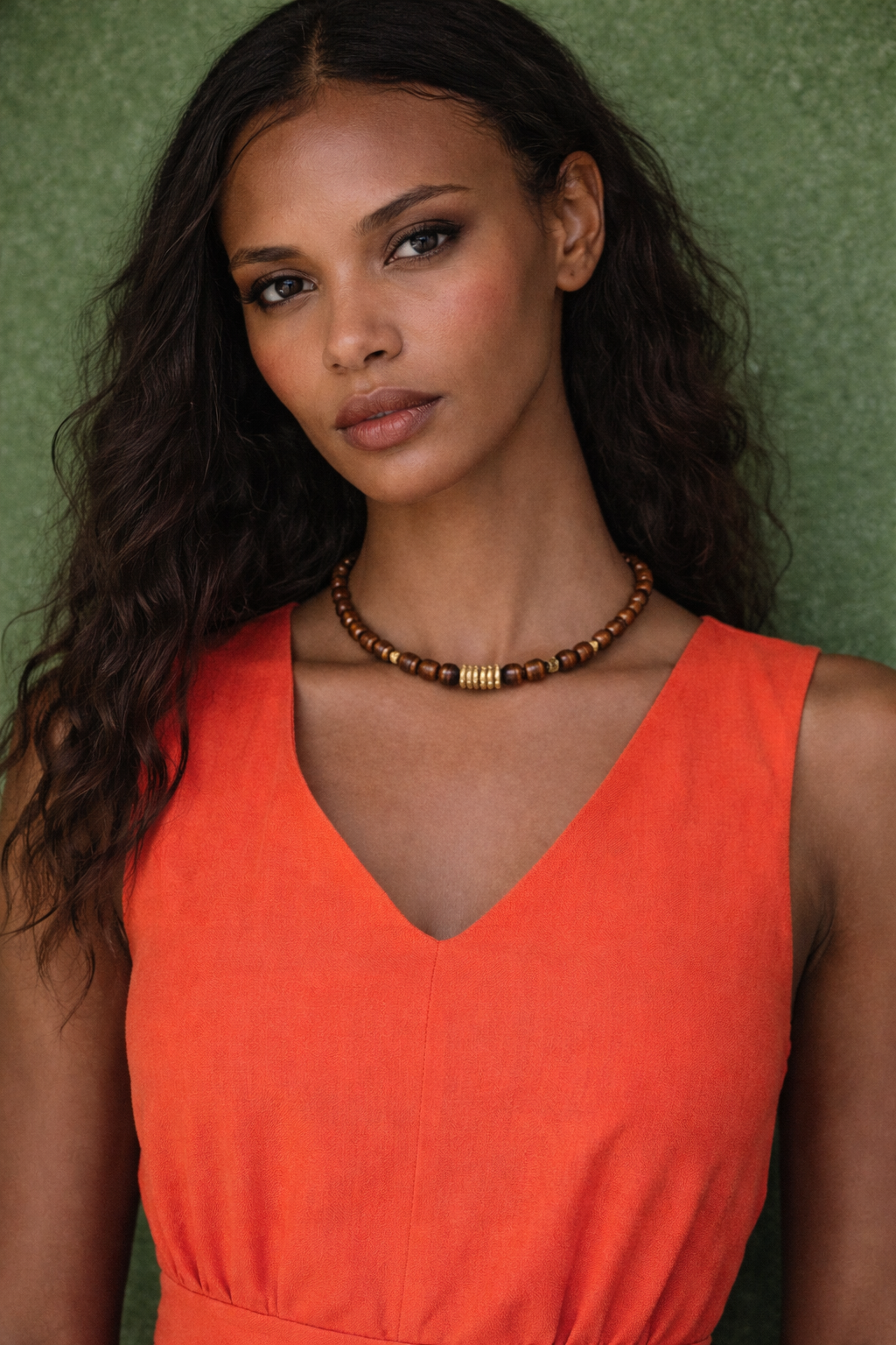 Bronze pearls Necklace