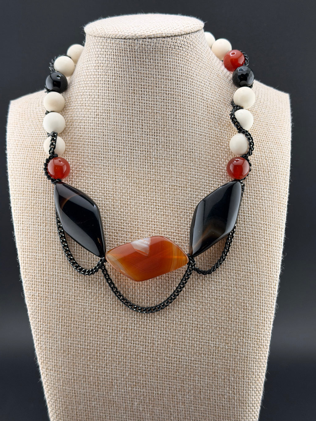 Shadow Flame Necklace